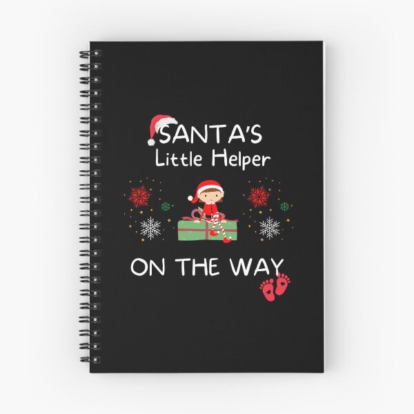 Item preview, Funny Christmas Gift for Pregnant Mothers Santa's Little Helper designed and sold by EldersRULE.