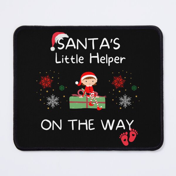 Item preview, Funny Christmas Gift for Pregnant Mothers Santa's Little Helper designed and sold by EldersRULE.
