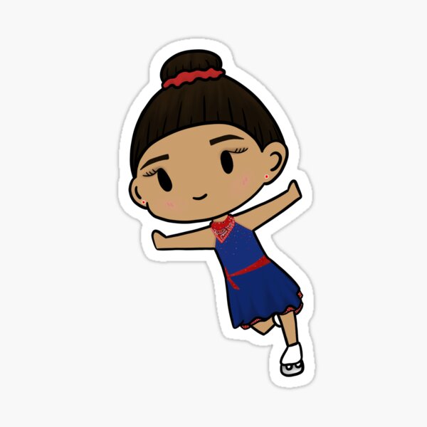 Item preview, Solo Ice Dancer Olivia Brooks designed and sold by Amanda Urban.