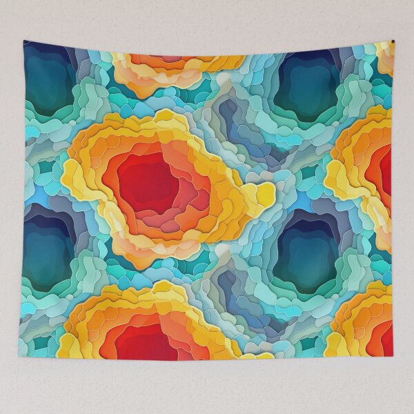 Item preview, Geode Style Pattern designed and sold by SideSignal.