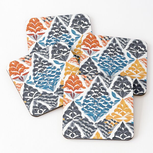 Item preview, Unique Leaf Motifs designed and sold by MindFrank.