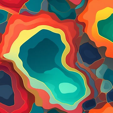 Artwork thumbnail, Geode Style Pattern by SideSignal