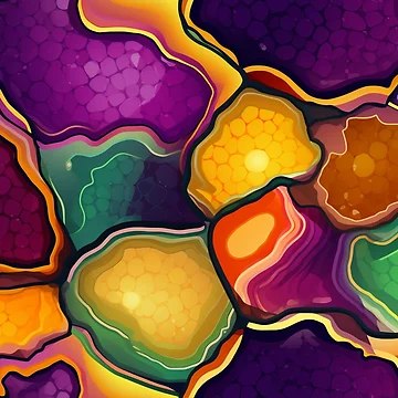 Artwork thumbnail, Geode Style Pattern by SideSignal