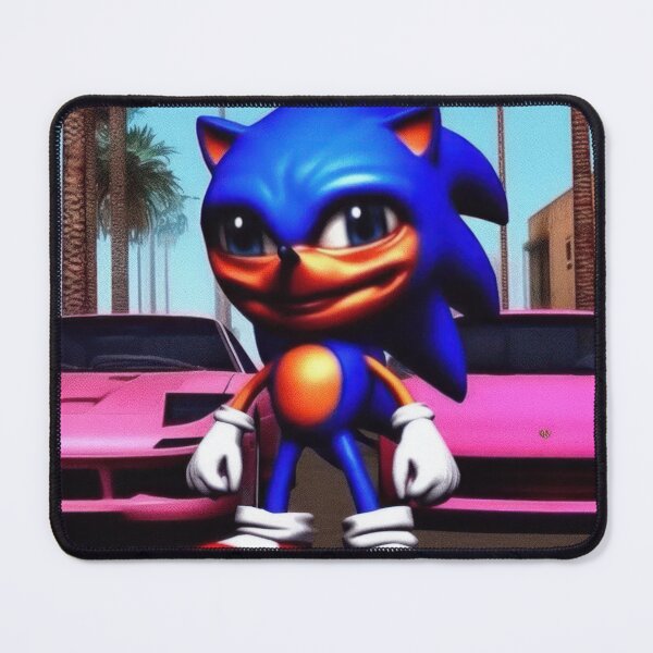 Aperçu de l'œuvre Cursed Sonic le herisson qui cours créée et vendue par atikus.