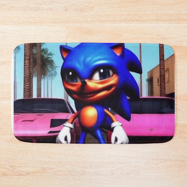 Aperçu de l'œuvre Cursed Sonic le herisson qui cours créée et vendue par atikus.