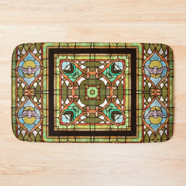 Item preview, Stained Glass Dove Photo; Mandala Art - St Lukes Episcopal, Seaford DE designed and sold by StLukesEpisc-DE.