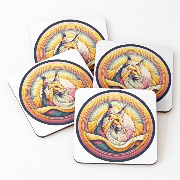 Item preview, Whimsical Feline Swirl designed and sold by AnCollection.
