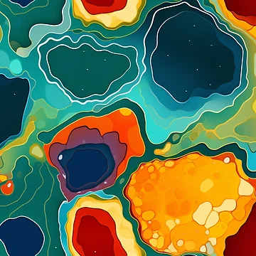 Artwork thumbnail, Geode Style Pattern by SideSignal