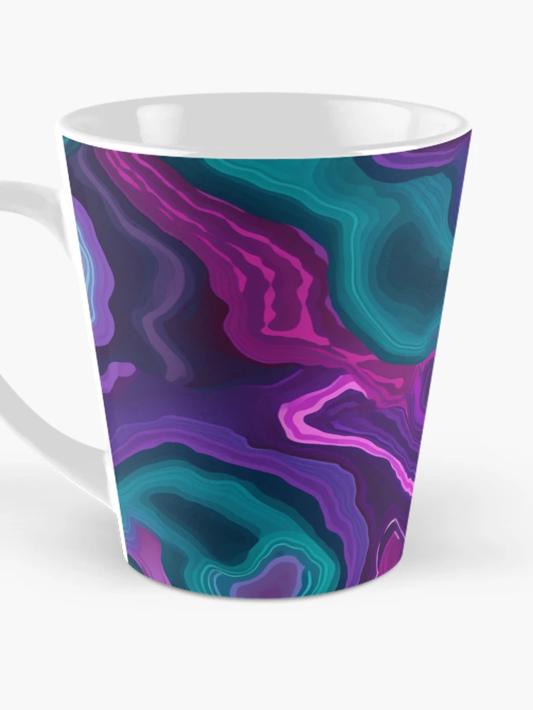 Thumbnail 3 of 4, Coffee Mug, Geode Style Pattern designed and sold by SideSignal.