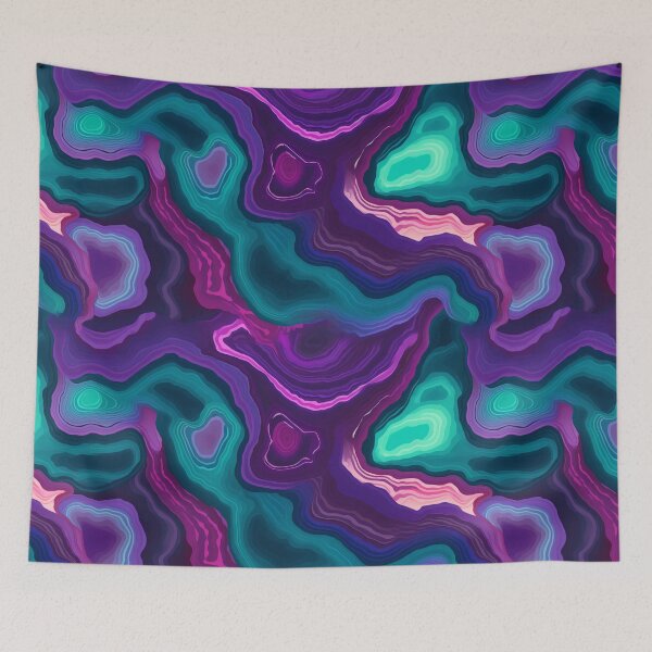 Item preview, Geode Style Pattern designed and sold by SideSignal.