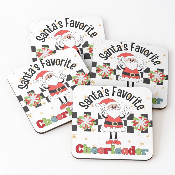 Item preview, Santa's Favorite Cheerleader designed and sold by designsbyvickij.