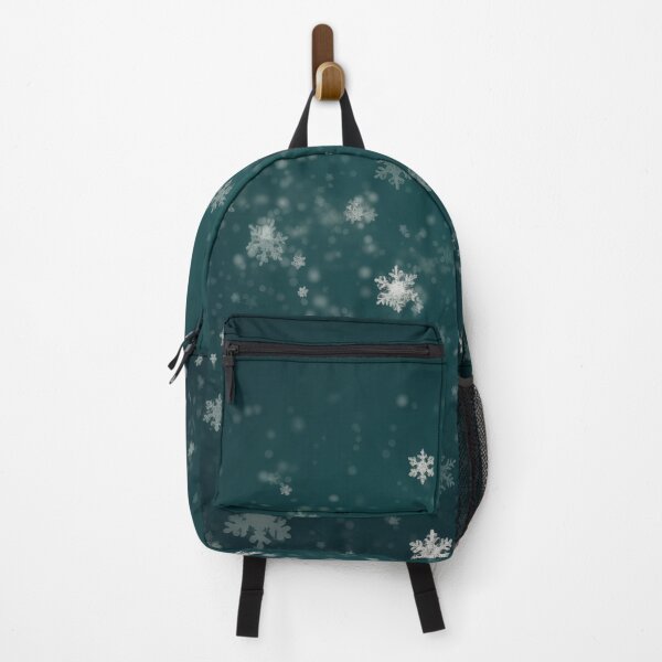 Item preview, CHRISTMAS | Snowflakes on Dark Green designed and sold by RedHandedOD.
