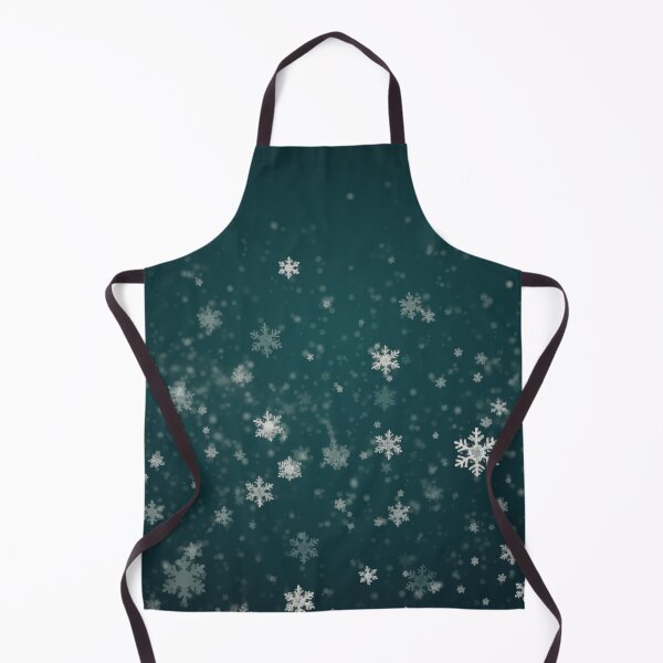 Item preview, CHRISTMAS  |  Snowflakes on Dark Green designed and sold by RedHandedOD.