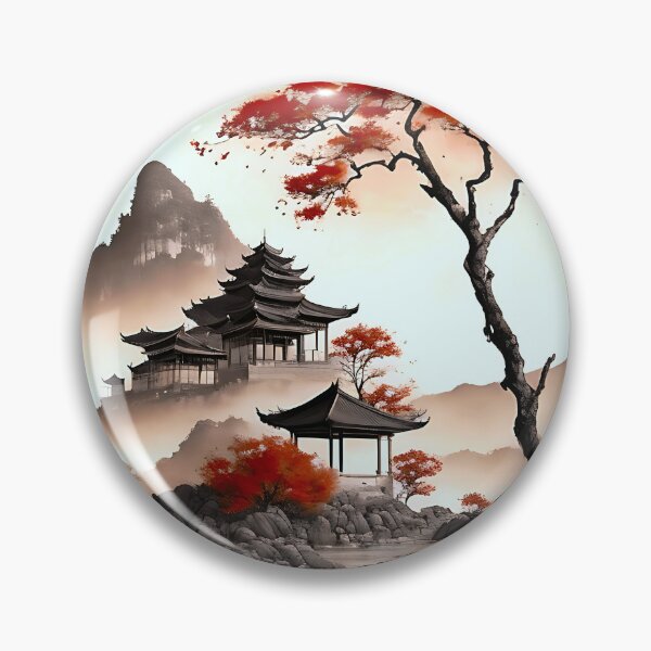 Item preview, Inkwash Landscape designed and sold by Seviin10.