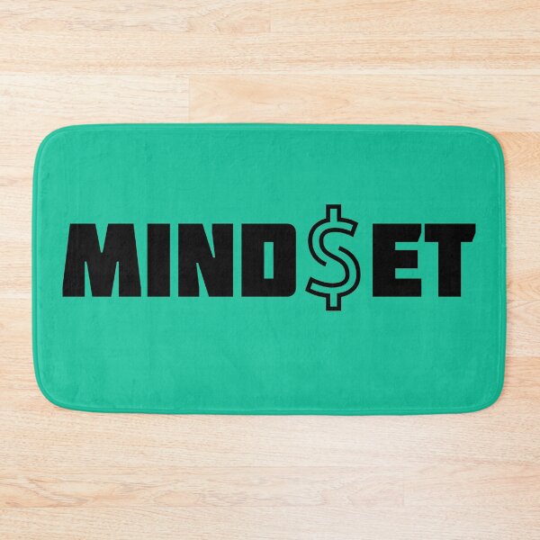 Item preview, Money Mindset Attitude Saying designed and sold by fontspree.