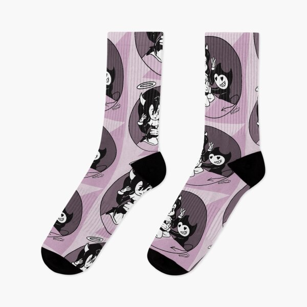 Item preview, Vintage devil cartoon - Pink version designed and sold by Lozzamarie-art.
