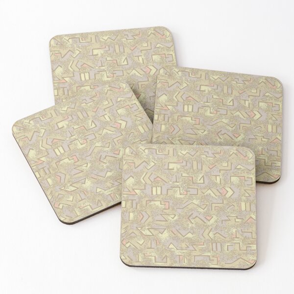 Item preview, Textured Klee inspired with border 2 designed and sold by MoisOneOffs.