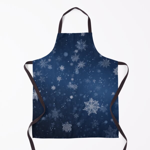 Item preview, CHRISTMAS  |  Snowflakes on Dark Blue designed and sold by RedHandedOD.