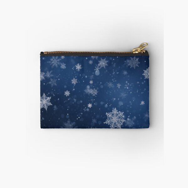 Item preview, CHRISTMAS  |  Snowflakes on Dark Blue designed and sold by RedHandedOD.