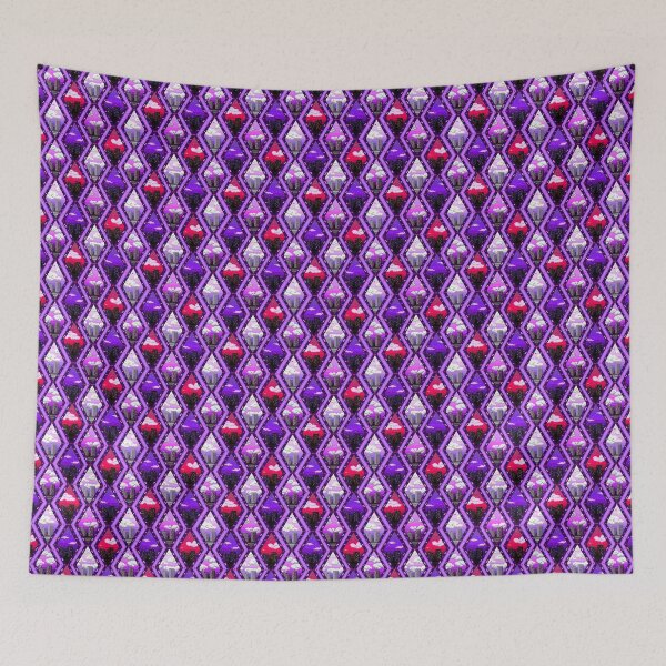 Item preview, City skyline Pixel Art Pattern. Sunset, Small designed and sold by SamohtCreates.