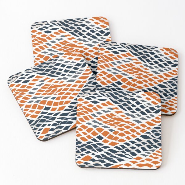 Item preview, Intricate Orange and Black Woven designed and sold by MindFrank.
