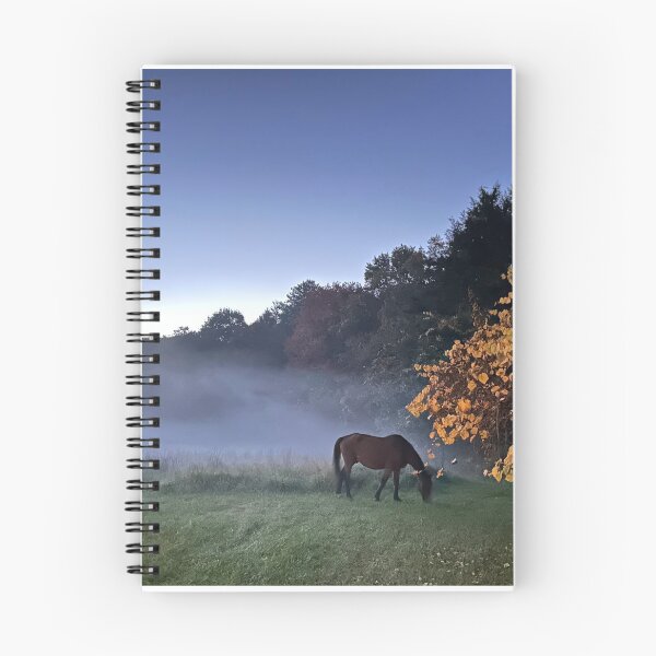 Item preview, Horse in the Meadow Mist designed and sold by HeartHerd.