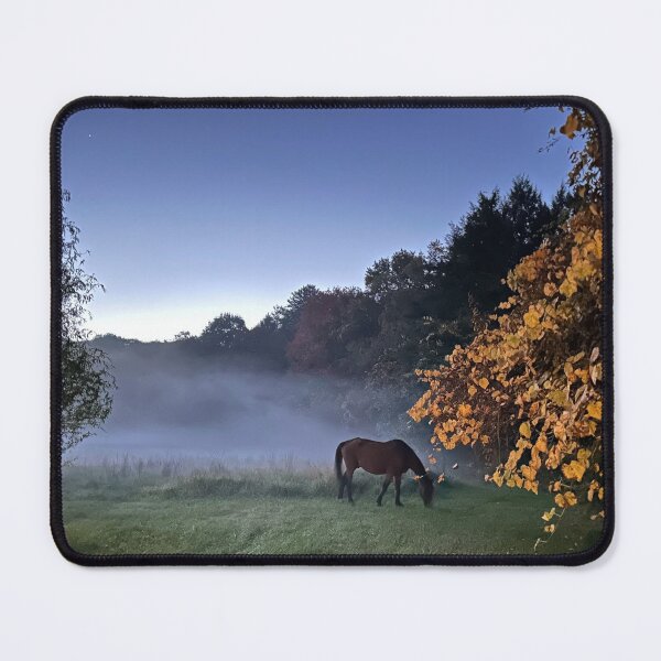 Item preview, Horse in the Meadow Mist designed and sold by HeartHerd.