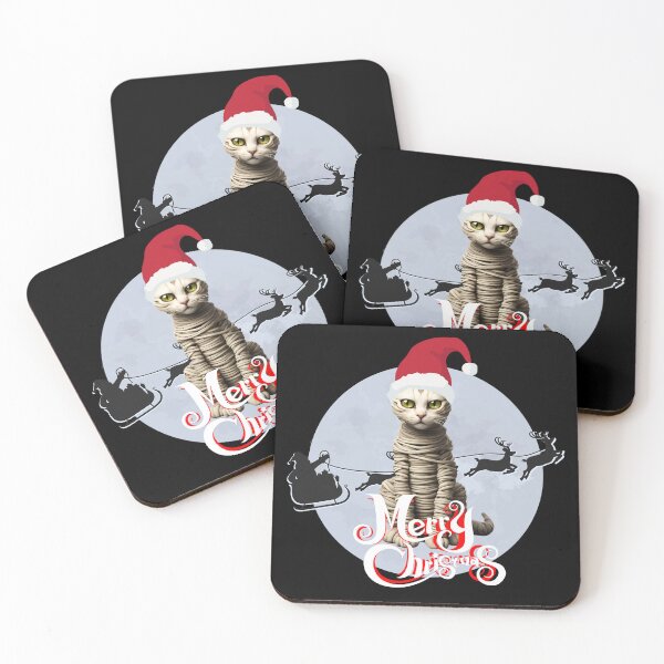 Item preview, Marry Christmas cat 5 designed and sold by MacLis.