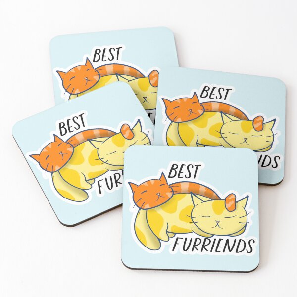 Item preview, Best Furriends, Bonded Pair designed and sold by MiqoDraws.