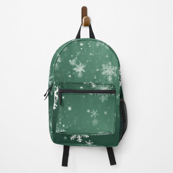 Item preview, CHRISTMAS | Snowflakes on Green designed and sold by RedHandedOD.