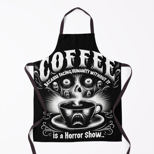 Item preview, Coffee: Because Facing Humanity Without It Is A Horror Show. designed and sold by Unkn0wnable.