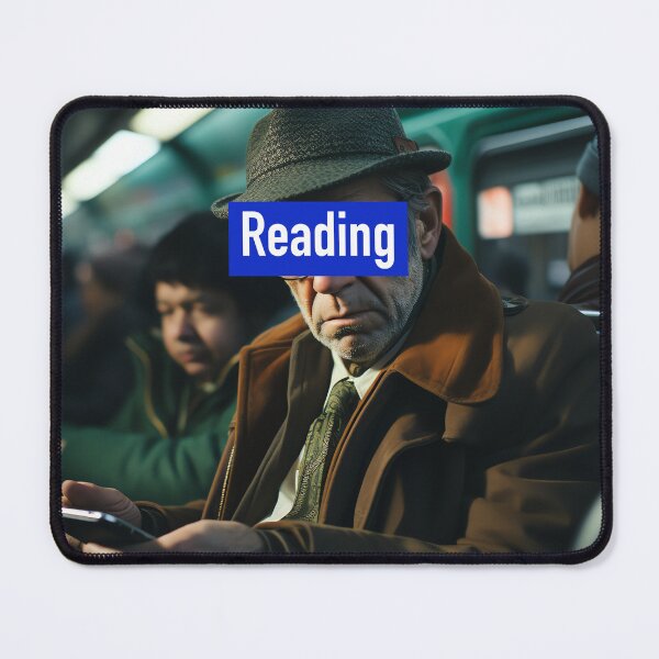 Item preview, Reading on public transport designed and sold by ivanmejia.