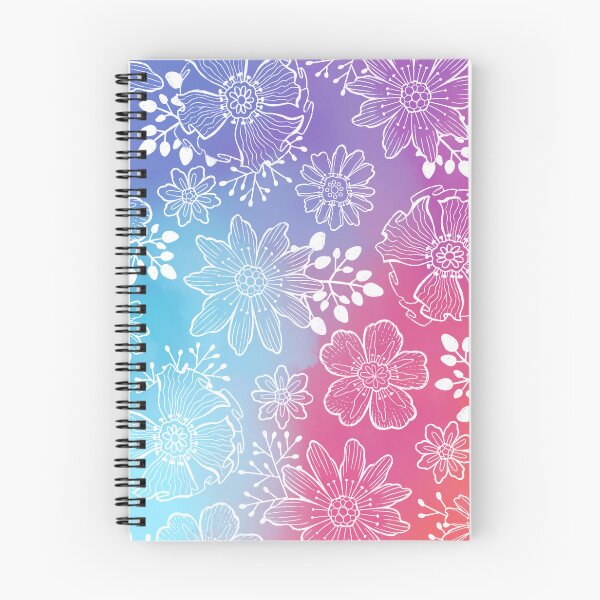 Item preview, Blue Lilac and Pink Colorful Floral designed and sold by BEATRIZKOBORI.