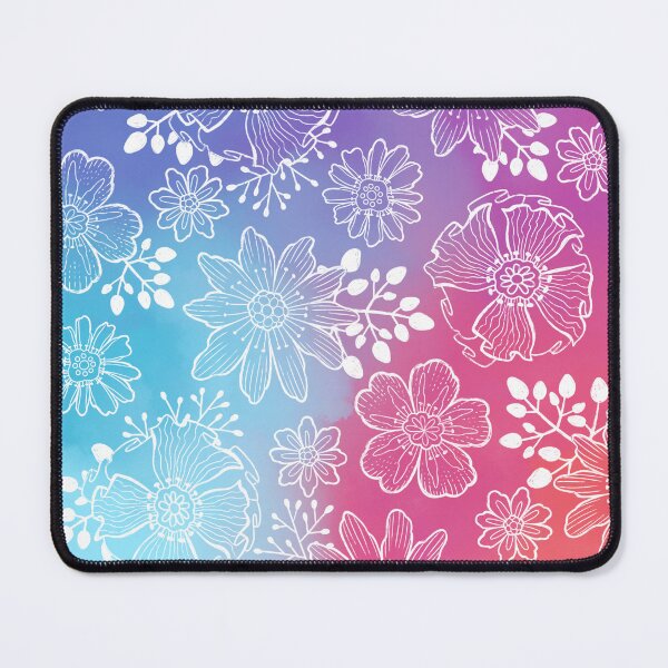 Item preview, Blue Lilac and Pink Colorful Floral designed and sold by BEATRIZKOBORI.
