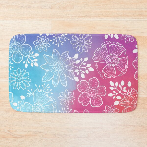 Item preview, Blue Lilac and Pink Colorful Floral designed and sold by BEATRIZKOBORI.