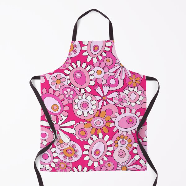 Item preview, Pink flower pattern 60's and Barbie inspired designed and sold by Virginia Fitzgerald.