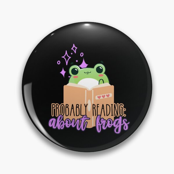 Item preview, Probably Reading About Frogs. Reading Frog designed and sold by slicksquid.