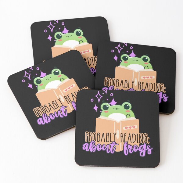 Item preview, Probably Reading About Frogs. Reading Frog designed and sold by slicksquid.