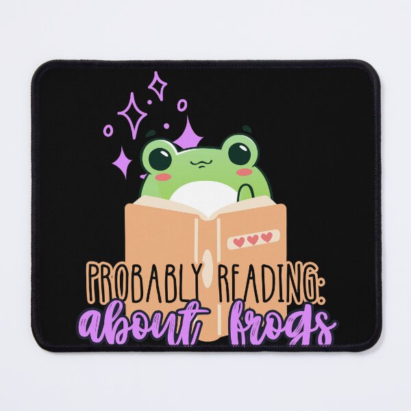Item preview, Probably Reading About Frogs. Reading Frog designed and sold by slicksquid.