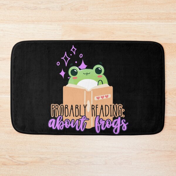 Item preview, Probably Reading About Frogs. Reading Frog designed and sold by slicksquid.