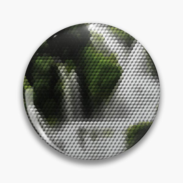 Item preview, Waterfall Green Moss Rocks 3D Cubes Low Poly Art designed and sold by SpiroJo.