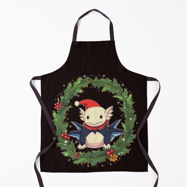 Item preview, Christmas Axolotl designed and sold by creativellashop.