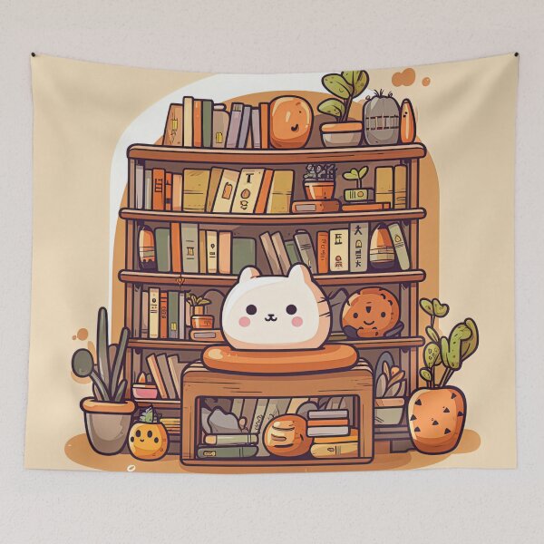 Item preview, Library | cute style designed and sold by ComicsFactory.