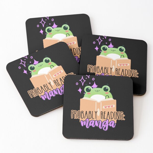 Item preview, Probably Reading Manga. Reading Frog designed and sold by slicksquid.