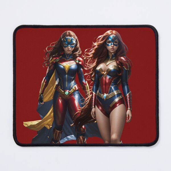 Item preview, Couple of young super heroine girls urban style street wear designed and sold by Carlos Gudino.