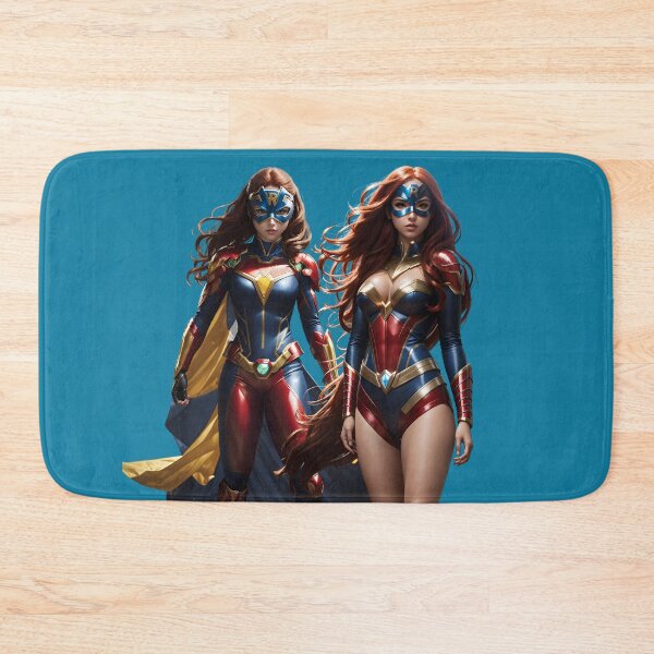 Item preview, Couple of young super heroine girls urban style street wear designed and sold by Carlos Gudino.