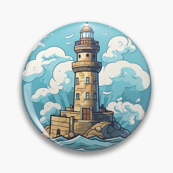 Item preview, Lighthouse of Alexandria | cute style designed and sold by ComicsFactory.