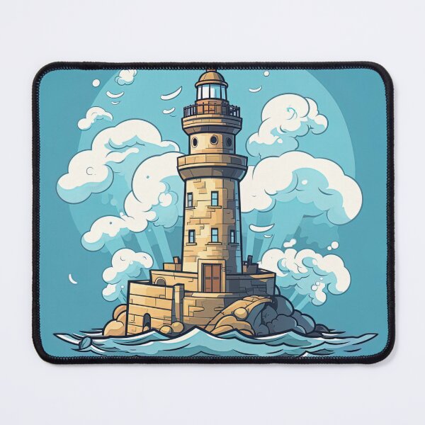 Item preview, Lighthouse of Alexandria | cute style designed and sold by ComicsFactory.