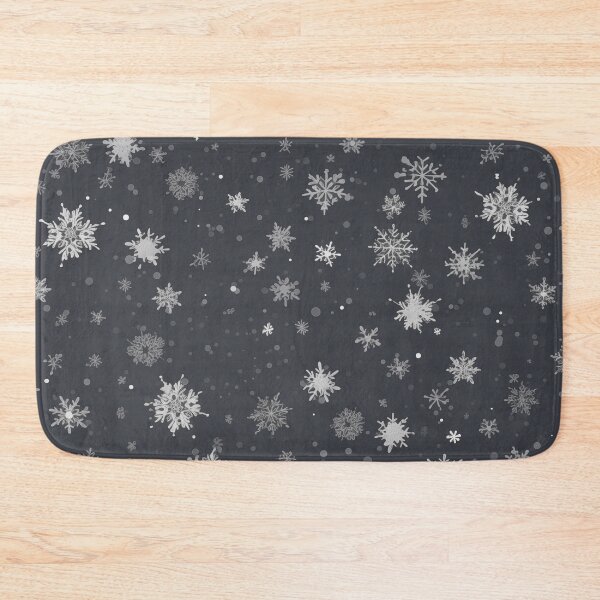 Item preview, CHRISTMAS  |  Snowflakes on Grey designed and sold by RedHandedOD.