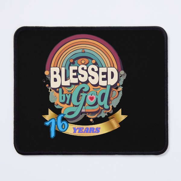 Item preview, BLESSED BY GOD76 YERAS designed and sold by carlos crane.